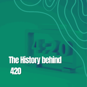 A 3D design of a digital clock at 420