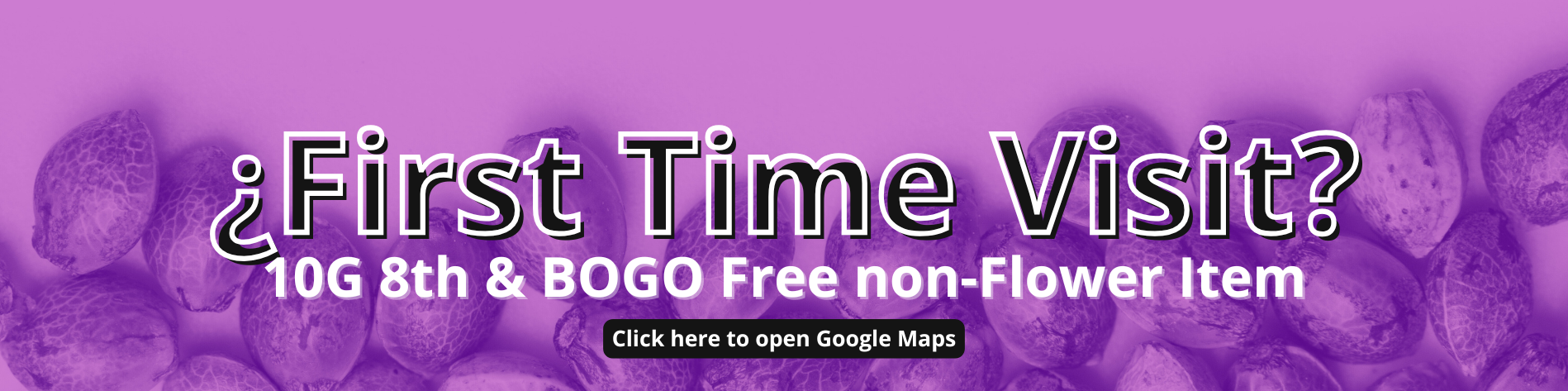 Firt time visit deals